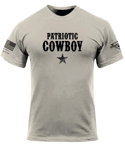 CCA PATRIOTIC COWBOY Crew Neck T-Shirt