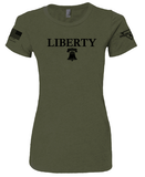 Women's CCA LIBERTY Crew Neck T-Shirt