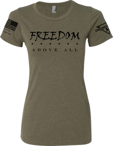 Women's Crew Neck FREEDOM Tshirts