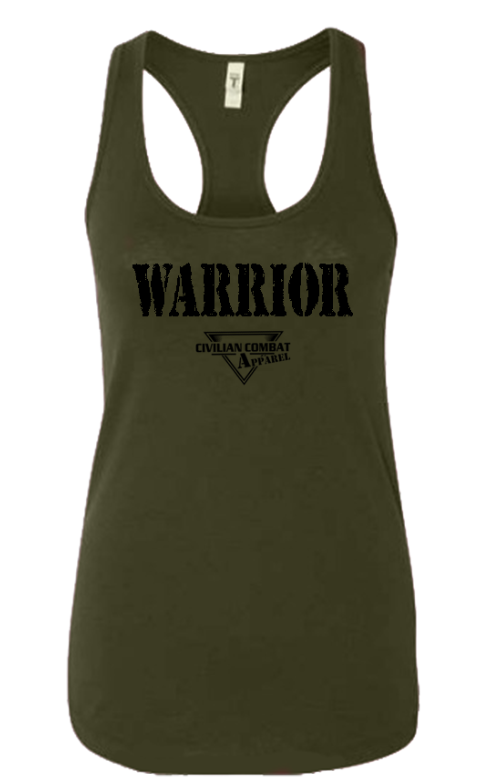 Women's WARRIOR Racer Back Tank Tops