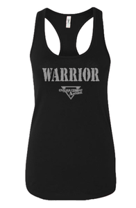 Women's WARRIOR Racer Back Tank Tops