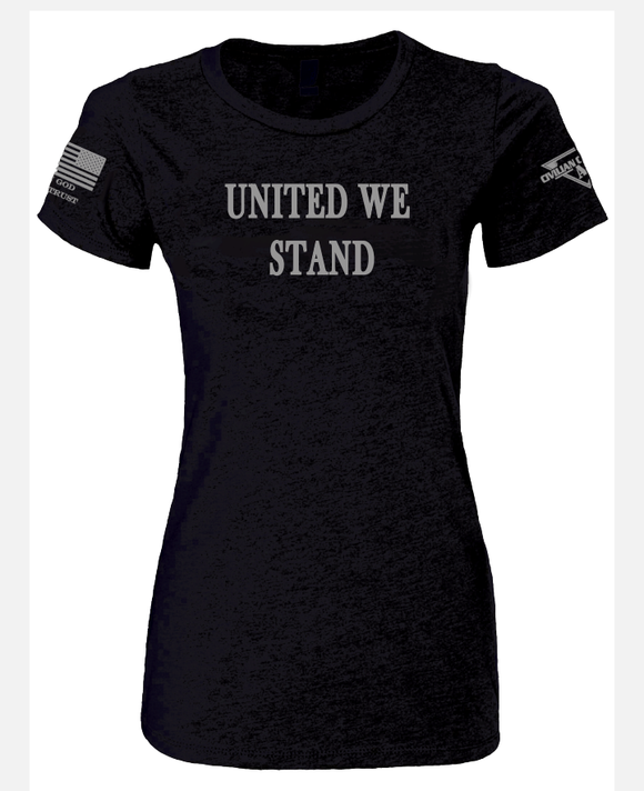 Women's CCA UNITED WE STAND Crew Neck T-Shirt