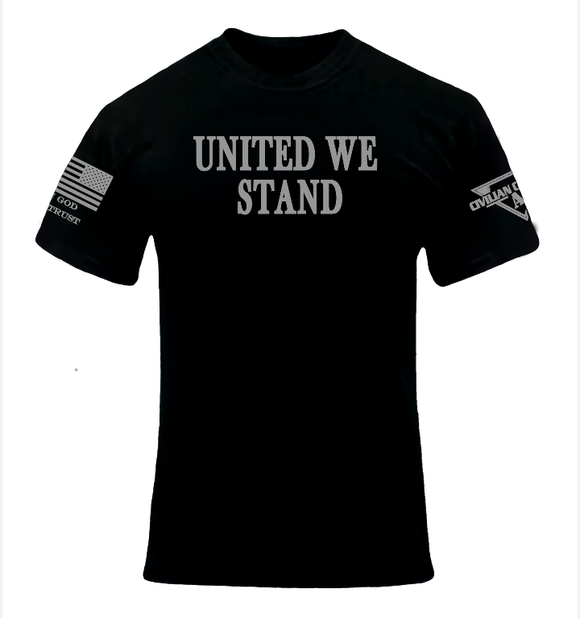 CCA UNITED WE STAND Crew Neck T-Shirt