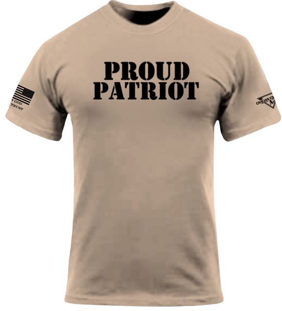 CCA PROUD PATRIOT CREW NECK T-SHIRT