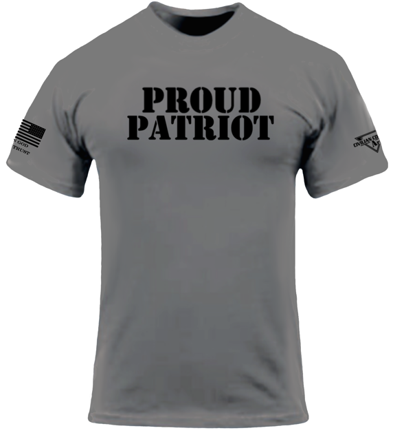 CCA PROUD PATRIOT CREW NECK T-SHIRT